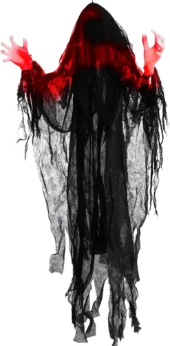 2Pcs Lighted Hanging Faceless Ghosts 48in 13 2Pcs Lighted Hanging Faceless Ghosts 48in -Spirit Halloween Shop Lighted Hanging Faceless Ghosts 2 Pack 7 600x1222 1