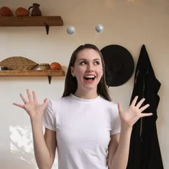 Martian Headband Silver Glitter Balls Head Bopper -Spirit Halloween Shop Martian Headband Silver Glitter Balls Head Bopper 4 600x600 1