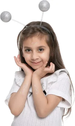 Martian Headband Silver Glitter Balls Head Bopper -Spirit Halloween Shop Martian Headband Silver Glitter Balls Head Bopper 5 600x998 1