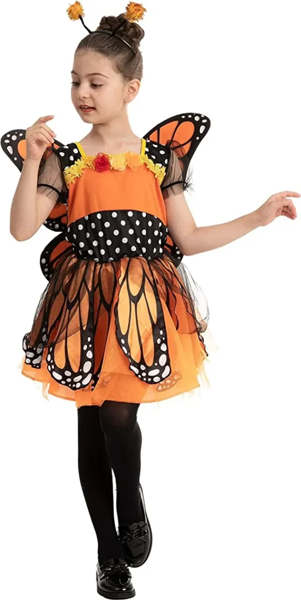 Kids Unique Butterfly Halloween Costume 6 Kids Unique Butterfly Halloween Costume - Image 4
