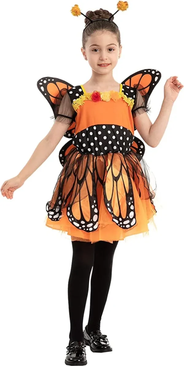 Kids Unique Butterfly Halloween Costume 7 Kids Unique Butterfly Halloween Costume - Image 5