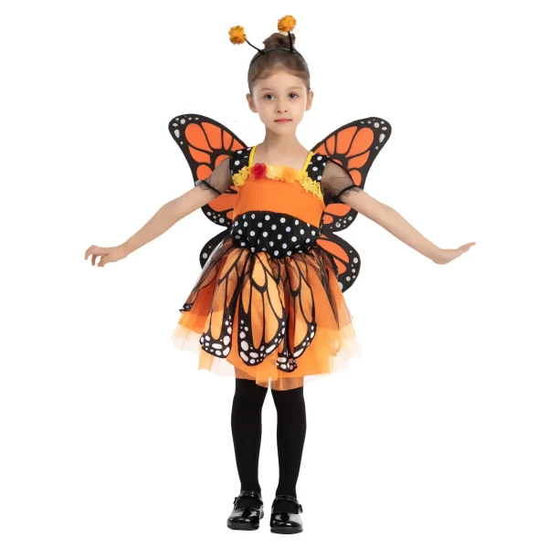 Kids Unique Butterfly Halloween Costume 3 Kids Unique Butterfly Halloween Costume
