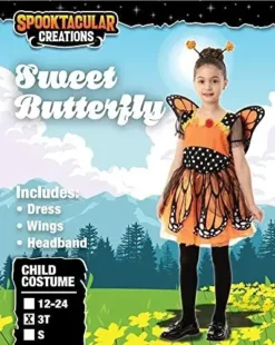 Kids Unique Butterfly Halloween Costume 13 Kids Unique Butterfly Halloween Costume -Spirit Halloween Shop Monarch Butterfly Costume Child 结果