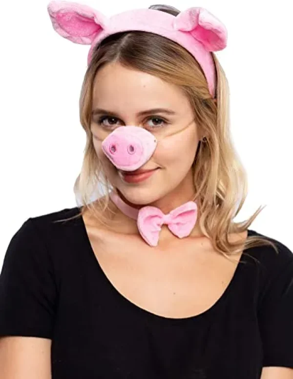 Pink Pig Halloween Accessories 5 Pink Pig Halloween Accessories - Image 3