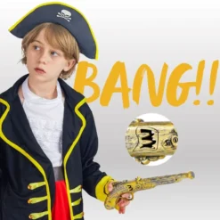 Pirate Sword And Pirate Pistol Set 28in And 16in -Spirit Halloween Shop Pirate Sword and Pirate Pistol Set 28in and 16in 6 result 600x600 1