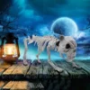 Halloween Posable Dog Skeleton Decoration 16in -Spirit Halloween Shop Pose n stay Puppy Skeleton Dog 1 result 600x600 1