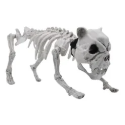 Halloween Posable Dog Skeleton Decoration 16in -Spirit Halloween Shop Pose n stay Puppy Skeleton Dog 5 result 600x600 1