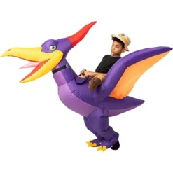 Adult Inflatable Riding Pteranodon Dinosaur Costume