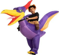 Adult Inflatable Riding Pteranodon Dinosaur Costume -Spirit Halloween Shop Pteranodon Ride On Inflatable Costume 5 600x567 1