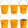 12Pcs Pumpkin Face Bucket Set 2 12Pcs Pumpkin Face Bucket Set -Spirit Halloween Shop Pumpkin Face Bucket Set 12 Pcs 5 600x625 1