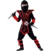 Red Ninja Costume Cosplay - Child -Spirit Halloween Shop Red Ninja Costume Cosplay Child 4 600x600 1