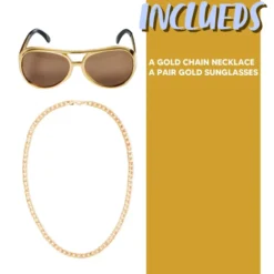 Rockstar Consume Set With Sunglass, Necklace -Spirit Halloween Shop Rockstar Consume Set with Sunglass Necklace 3 result 600x600 1