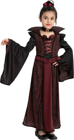 Girl Vampire Halloween Costumes -Spirit Halloween Shop Royal Vampire Costume Child 2 result 600x1134 1