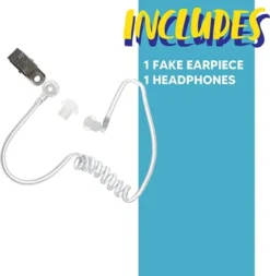 Secret Spy Earpiece Headphones -Spirit Halloween Shop Secret Spy Earpiece Headphones 2 600x614 1