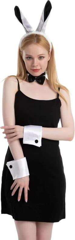 5pcs Bunny Costume Accessories -Spirit Halloween Shop Sexy Bunny Accessories 1 600x1905 1