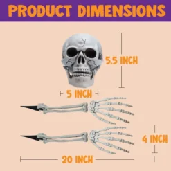 Skeleton Yard Stake Bright White, 3 Pcs 13 Skeleton Yard Stake Bright White, 3 Pcs -Spirit Halloween Shop Skeleton Yard Stake Bright White 3 Pcs 6 result 600x600 1