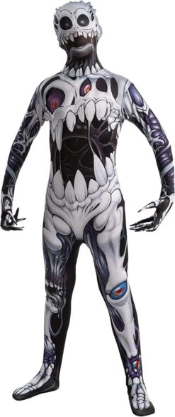 Child Skull And Bones Second Skin Halloween Costume -Spirit Halloween Shop Skull amp Bones Second Skin Costume Child 5 600x1424 1