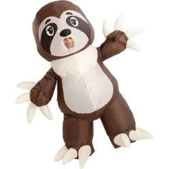 Spirit Halloween Shop 4 Adult Inflatable Sloth Halloween Costume