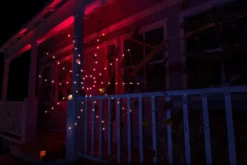 Spider Web Lights With 3 Lighted Spiders (Orange) -Spirit Halloween Shop Spider Web Lights with 3 Lighted Spiders Orange 6 result 600x400 1