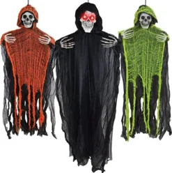 3Pcs Spooky Grim Reaper -Spirit Halloween Shop Spooky Grim Reaper 3 Pack 5 600x602 1