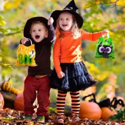 108Pcs Square Halloween Goody Bags