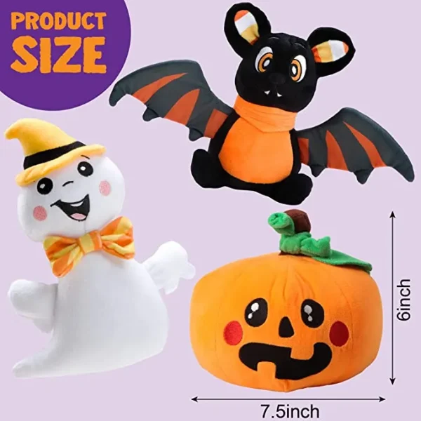 3pcs Halloween Stuffed Animals & Plush Toys 5 3pcs Halloween Stuffed Animals & Plush Toys - Image 3
