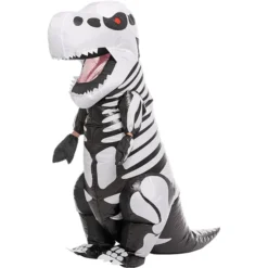 Child Inflatable Skeleton Dinosaur Halloween Costume
