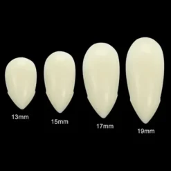 6pcs Halloween Vampire Fangs -Spirit Halloween Shop Vampire Fangs False Teeth Cosplay Kit 6 Pcs 1 结果 600x600 1