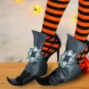 Vintage Witch Shoe Cover With Legging Accessories Set Cosplay Kit - Adult -Spirit Halloween Shop Vintage Witch Shoe Cover with Legging Accessories Set Cosplay Kit Adult 2 600x600 1