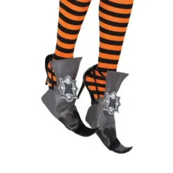 Vintage Witch Shoe Cover With Legging Accessories Set Cosplay Kit - Adult 9 Vintage Witch Shoe Cover With Legging Accessories Set Cosplay Kit - Adult -Spirit Halloween Shop Vintage Witch Shoe Cover with Legging Accessories Set Cosplay Kit Adult 4 result 600x600 1