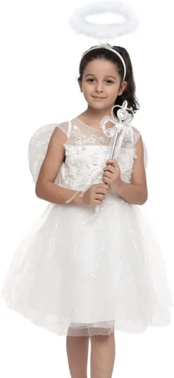 Adult And Kids White Angel Halloween Costume Accessories -Spirit Halloween Shop White Angel Cosplay Accessories 1 结果