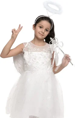 Adult And Kids White Angel Halloween Costume Accessories -Spirit Halloween Shop White Angel Cosplay Accessories 4 结果