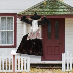 Halloween Wall Climber Witch Decoration 38.6in -Spirit Halloween Shop Witch Wall Climber Decoration 38.6in 4 result 600x600 1