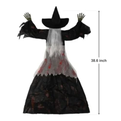 Halloween Wall Climber Witch Decoration 38.6in -Spirit Halloween Shop Witch Wall Climber Decoration 38.6in 6 result scaled 600x600 1