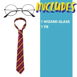 Wizard Glasses And Tie Set -Spirit Halloween Shop Wizard Glasses and Tie Set 3 result 600x600 1