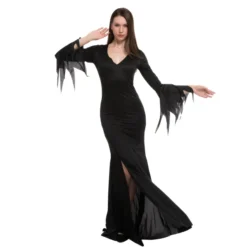 Womens Black Witch Dress Halloween Costume -Spirit Halloween Shop Womens Black Witch Dress Halloween Costume 3 result scaled 600x600 1