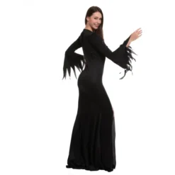 Womens Black Witch Dress Halloween Costume -Spirit Halloween Shop Womens Black Witch Dress Halloween Costume 4 result 600x600 1