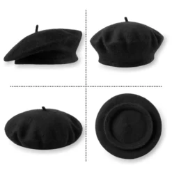 Womens Halloween Wool Beret Hat -Spirit Halloween Shop Womens Halloween Wool Beret Hat 3 result 600x600 1