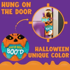 "You've Been Booed " Themed Candy Box, 4 Pcs Box And 48 Cards 10 "You've Been Booed " Themed Candy Box, 4 Pcs Box And 48 Cards -Spirit Halloween Shop Youve been booed themed candy box 4 Pcs Box and 48 Cards 2 result 600x600 1