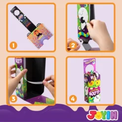 "You've Been Booed " Themed Candy Box, 4 Pcs Box And 48 Cards 12 "You've Been Booed " Themed Candy Box, 4 Pcs Box And 48 Cards -Spirit Halloween Shop Youve been booed themed candy box 4 Pcs Box and 48 Cards 4 result 600x600 1