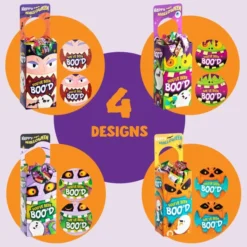 "You've Been Booed " Themed Candy Box, 4 Pcs Box And 48 Cards 13 "You've Been Booed " Themed Candy Box, 4 Pcs Box And 48 Cards -Spirit Halloween Shop Youve been booed themed candy box 4 Pcs Box and 48 Cards 5 result 600x600 1