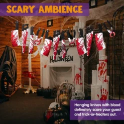 Zombie Hand Door Cover+2 Widow Covers+Weapon Garland+Window Stickers 11*14in 10 Zombie Hand Door Cover+2 Widow Covers+Weapon Garland+Window Stickers 11*14in -Spirit Halloween Shop Zombie Hand Door Cover2 Widow CoversWeapon GarlandWindow Stickers 2 result 600x600 1