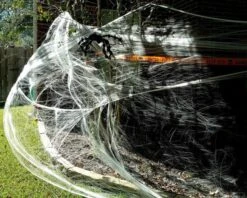 Halloween Spider Web Decorations 1000sqft -Spirit Halloween Shop ws5 600x480 1